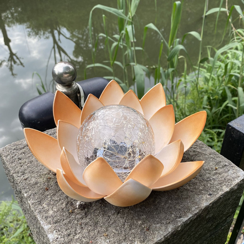 Lotus Shaped Garden Solar Ligh - Outdoor Lighting Halloween recensie en prijs