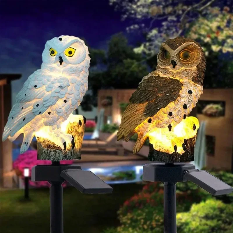 Solar Owl Statue Garden Light  - Outdoor Lighting And Landscape recensie en prijs