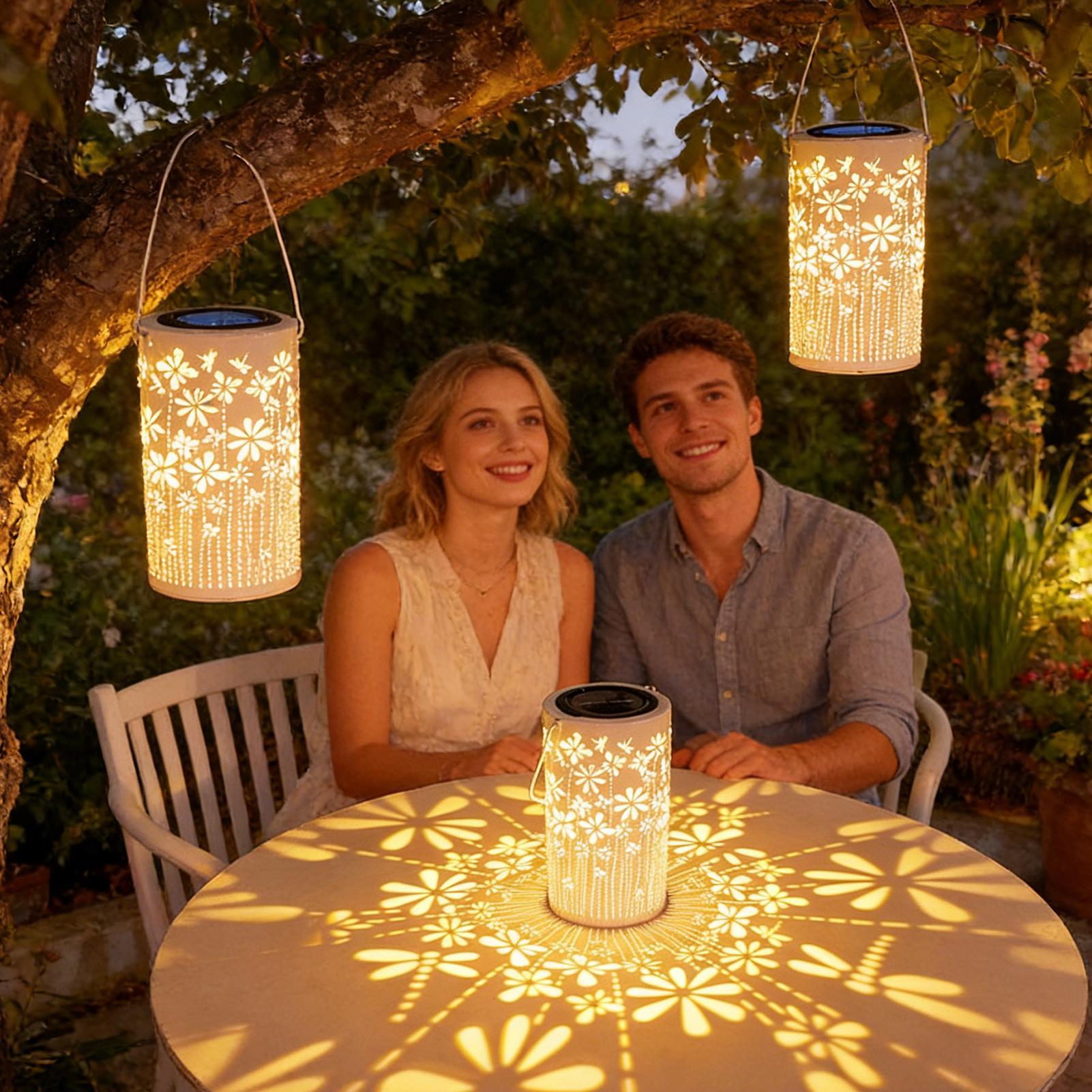 Solar Lanterns Colorful Metal  - Outdoor Lighting And Landscape recensie en prijs