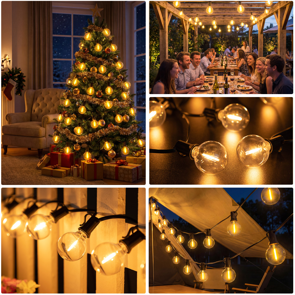 15M 30M Led G40 String Light 2 - Outdoor Lighting Year Round recensie en prijs