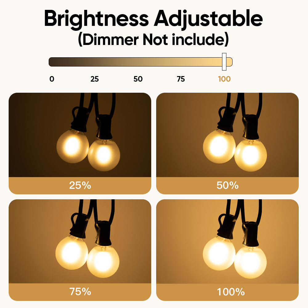 Retro Led G40 Street Garland L - Outdoor Lighting Uk recensie en prijs