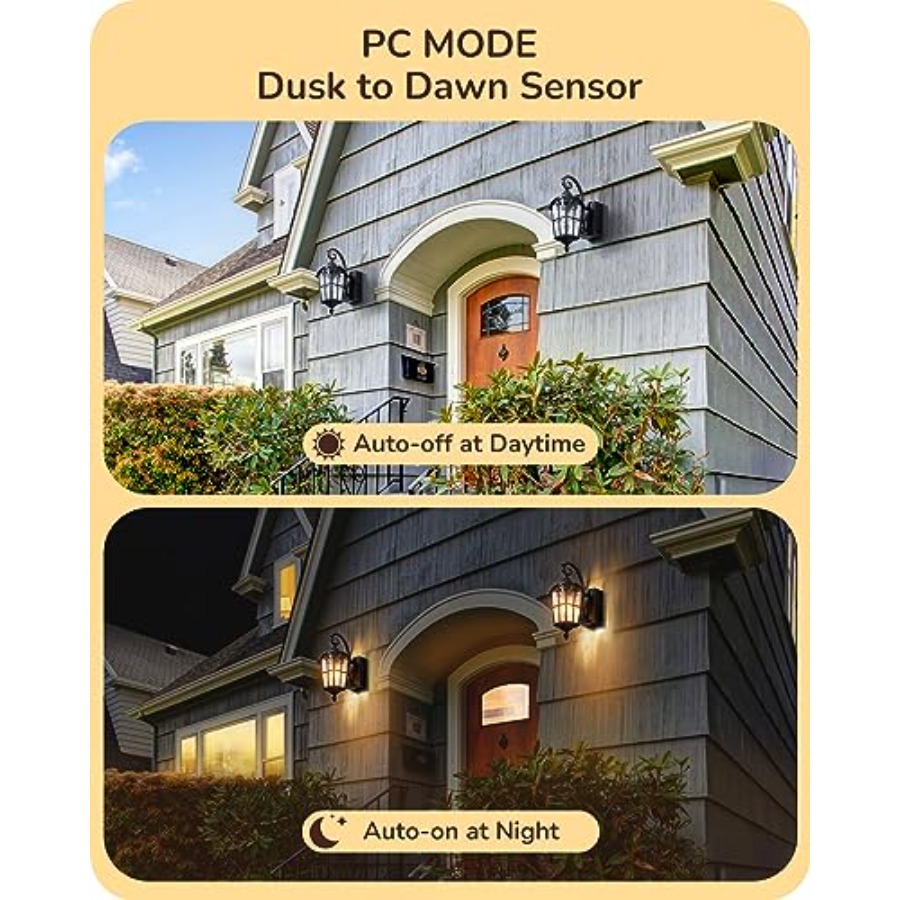 Dusk to Dawn Outdoor Wall Ligh - Outdoor Lighting No Outlet recensie en prijs
