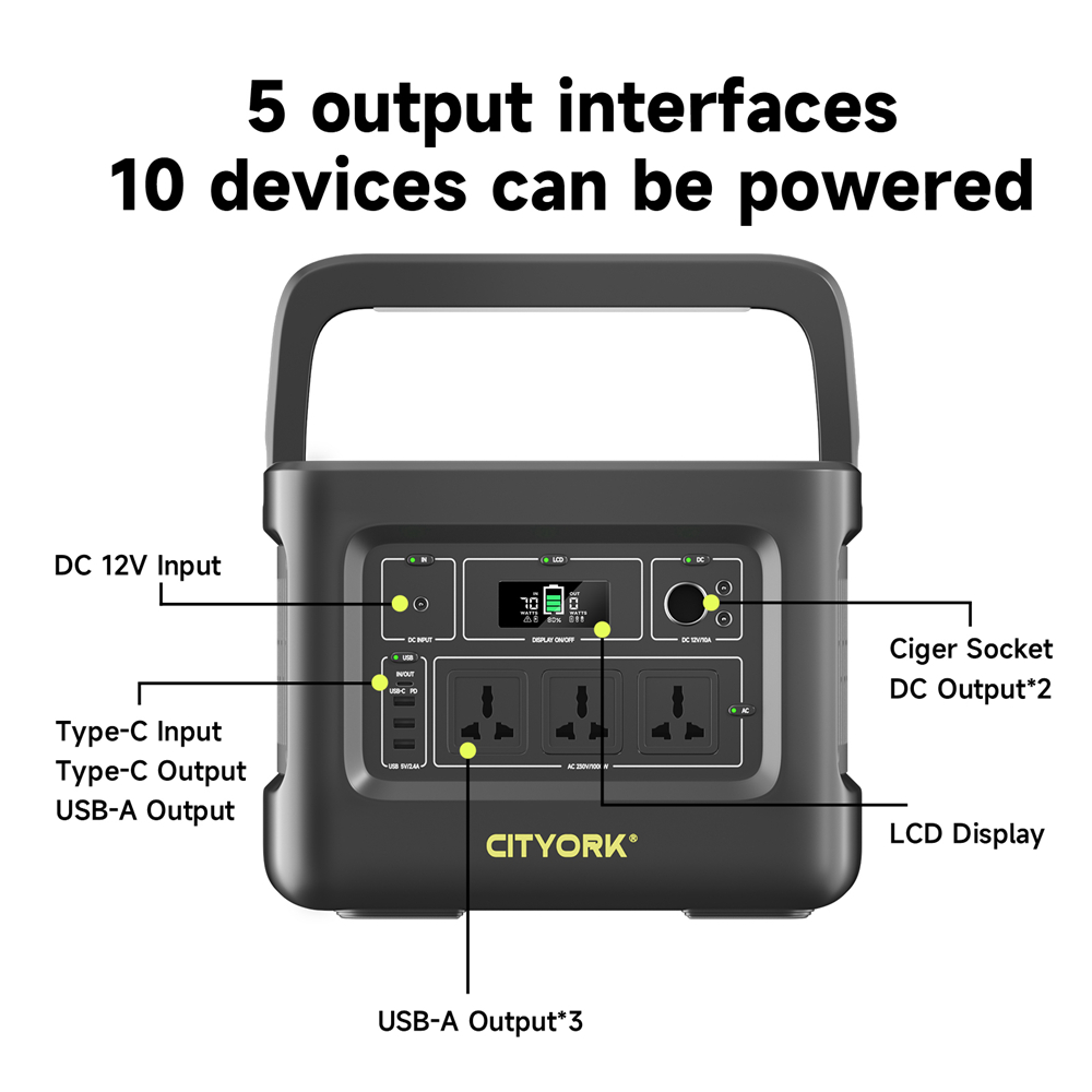 Portable Power Station 400W Po - Outdoor Lighting No Outlet recensie en prijs