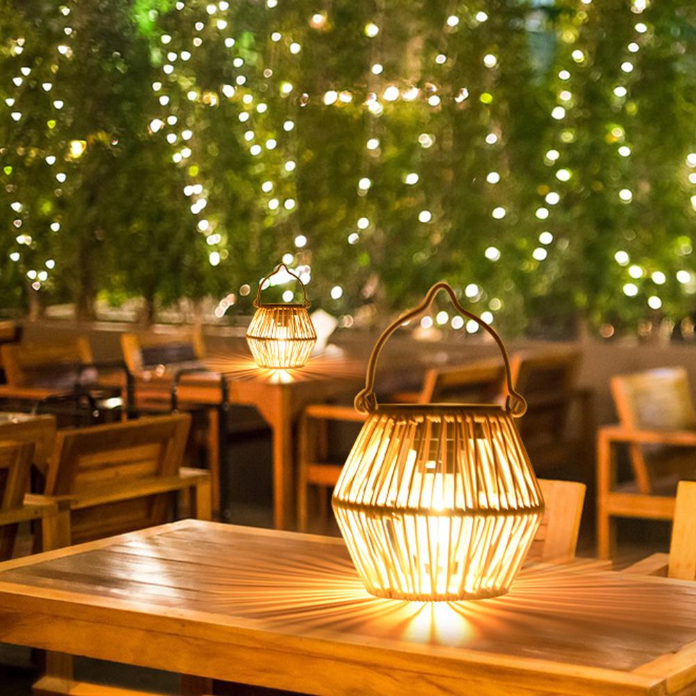 IP65 Waterproof Solar Rattan L - Hanging Outdoor Lighting recensie en prijs