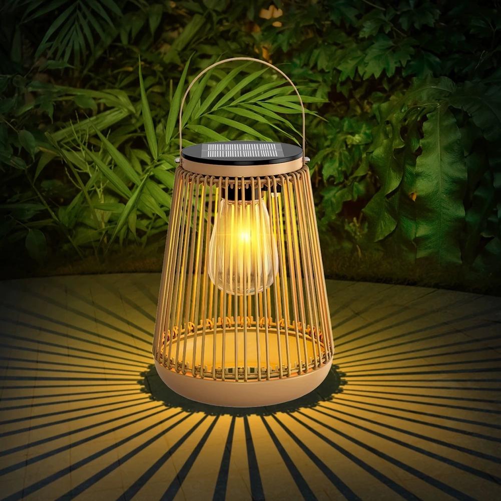 IP65 Waterproof Solar Rattan L - Hanging Outdoor Lighting recensie en prijs