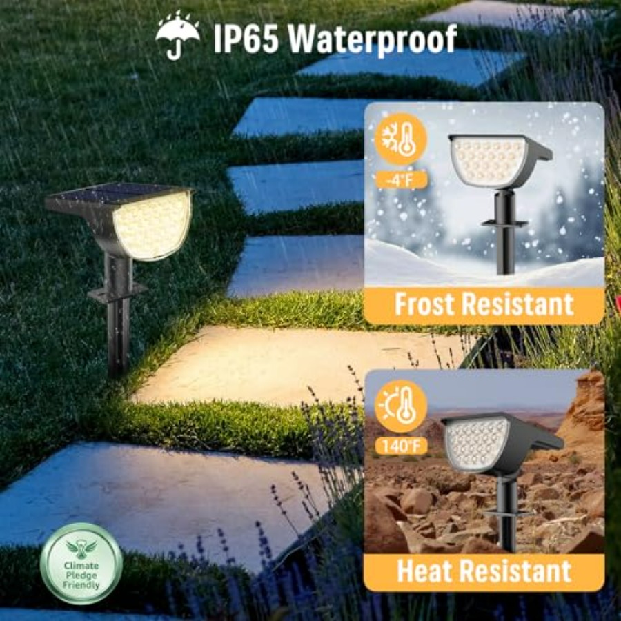 Solar Lights Outdoor Waterproo - Outdoor Lighting And Landscape recensie en prijs