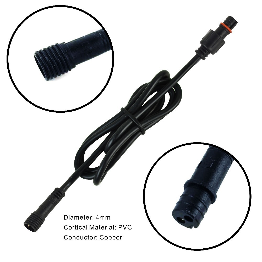 2pin DC LED Cable 1 Metre Exte - Outdoor Lighting Connectors recensie en prijs
