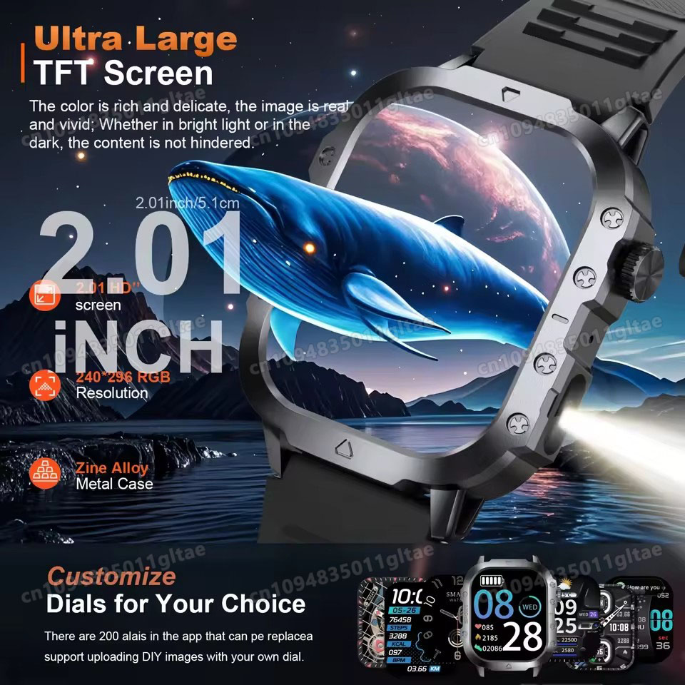 2026 Global Hiking Smartwatch  - Outdoor Lighting Battery Operated recensie en prijs