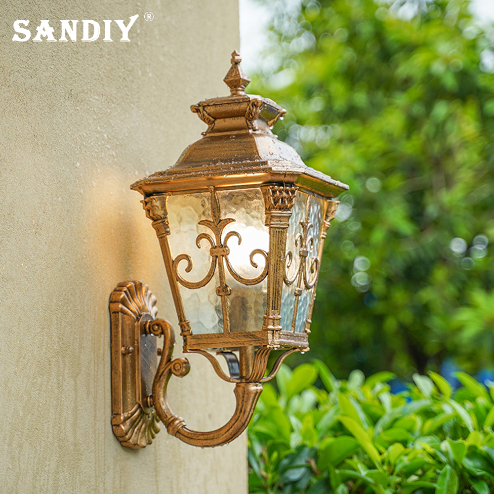 SANDIY Vintage Wall Light Outd - Outdoor Lighting Uk recensie en prijs