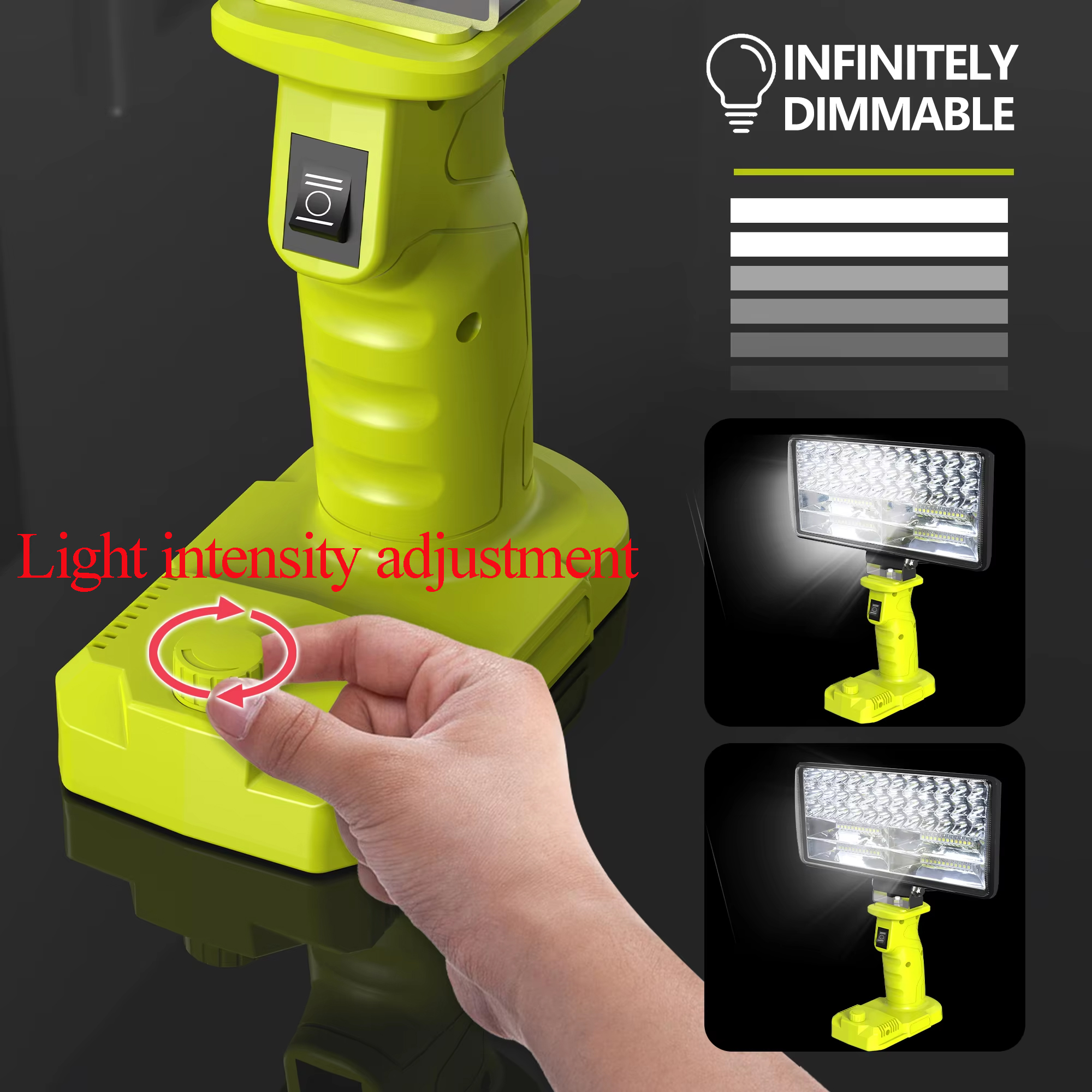 Outdoor Emergency LED Work Lig - Outdoor Lighting Battery Operated recensie en prijs