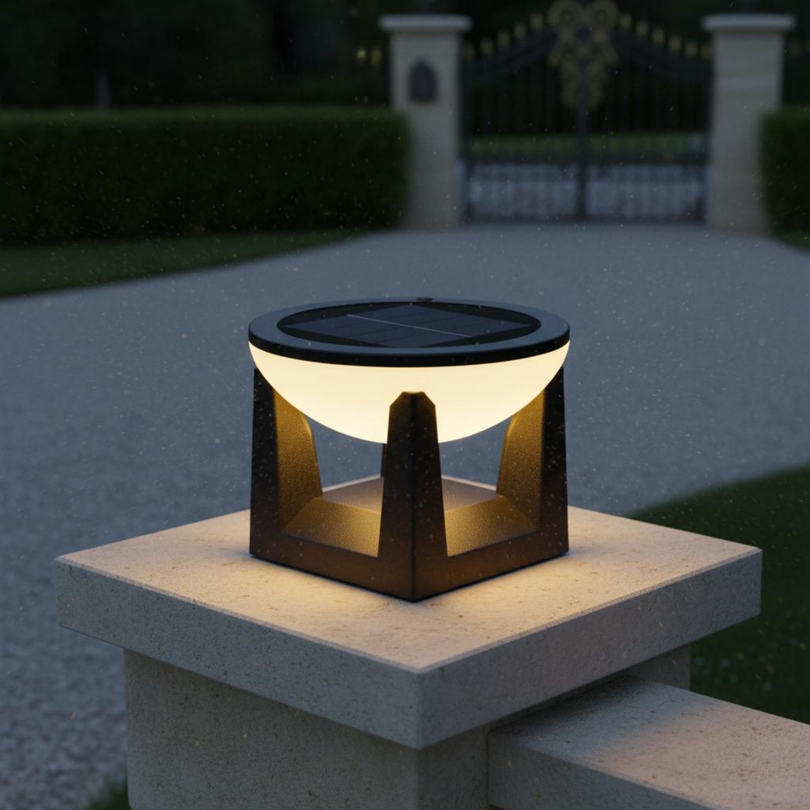 Solar Post Light Easy to Insta - Outdoor Lighting Install recensie en prijs