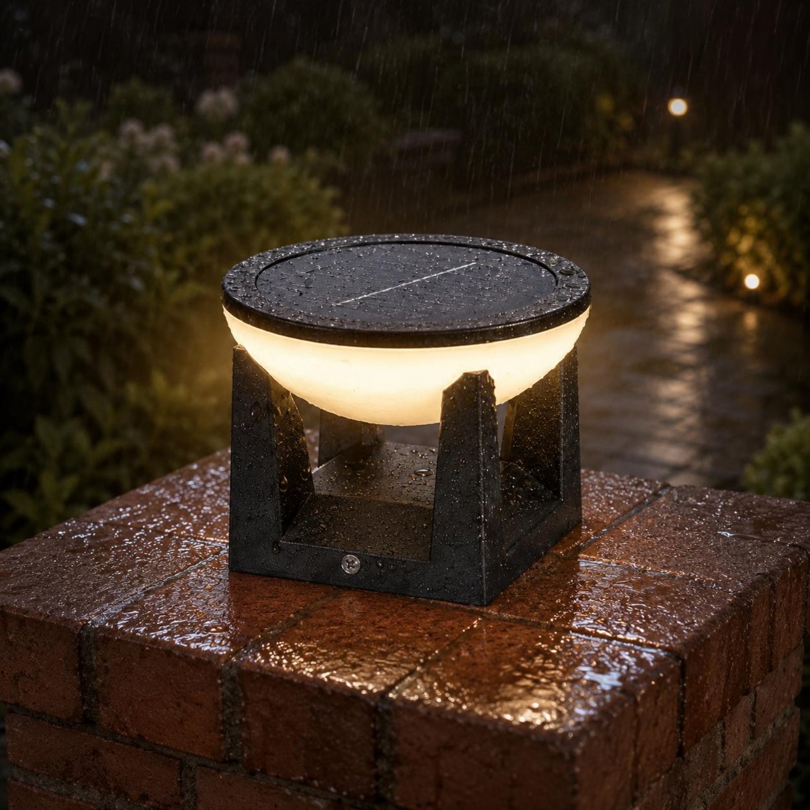 Solar Post Light Easy to Insta - Outdoor Lighting Install recensie en prijs
