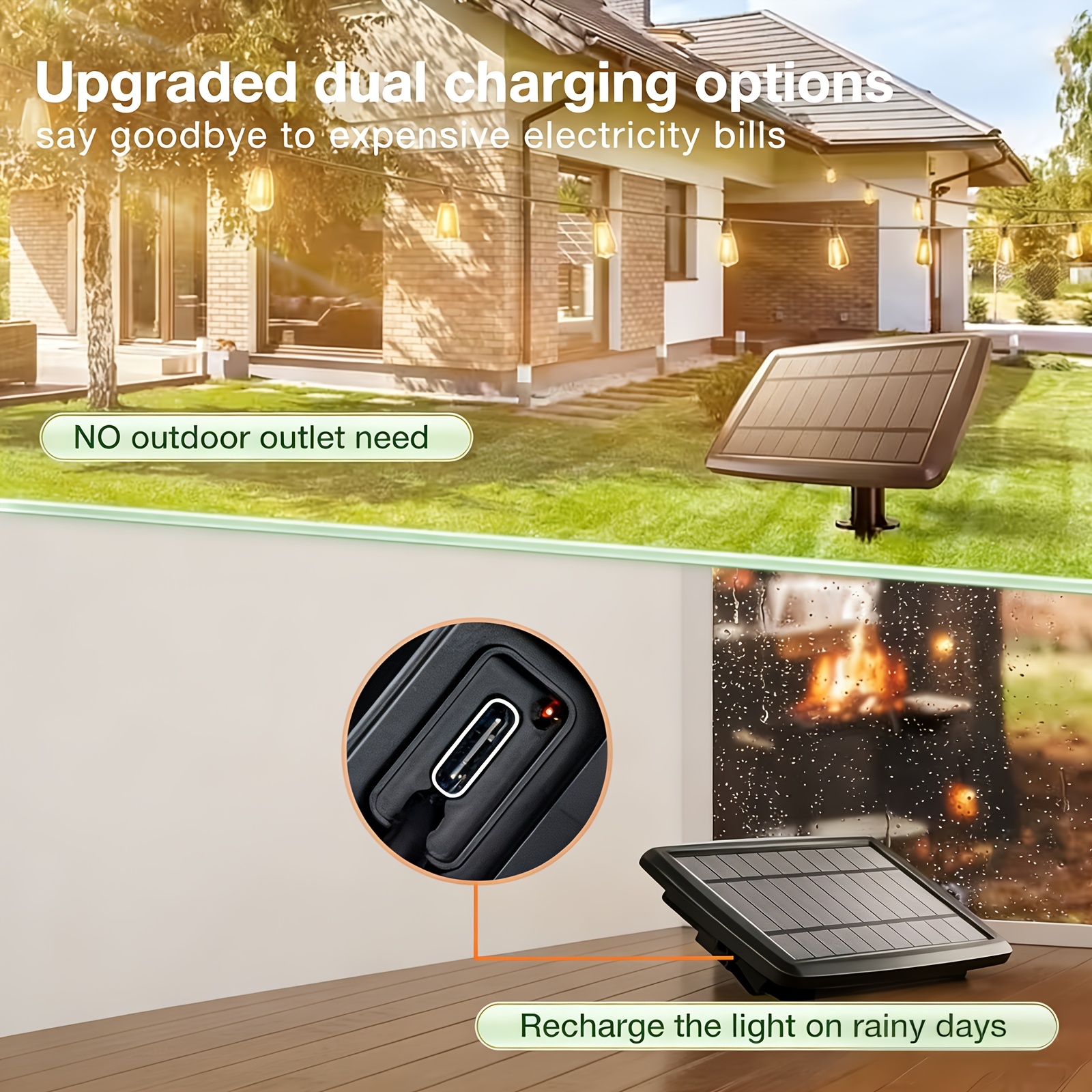 Solar Lights Outdoor, 100ft Pa - Outdoor Lighting Halloween recensie en prijs