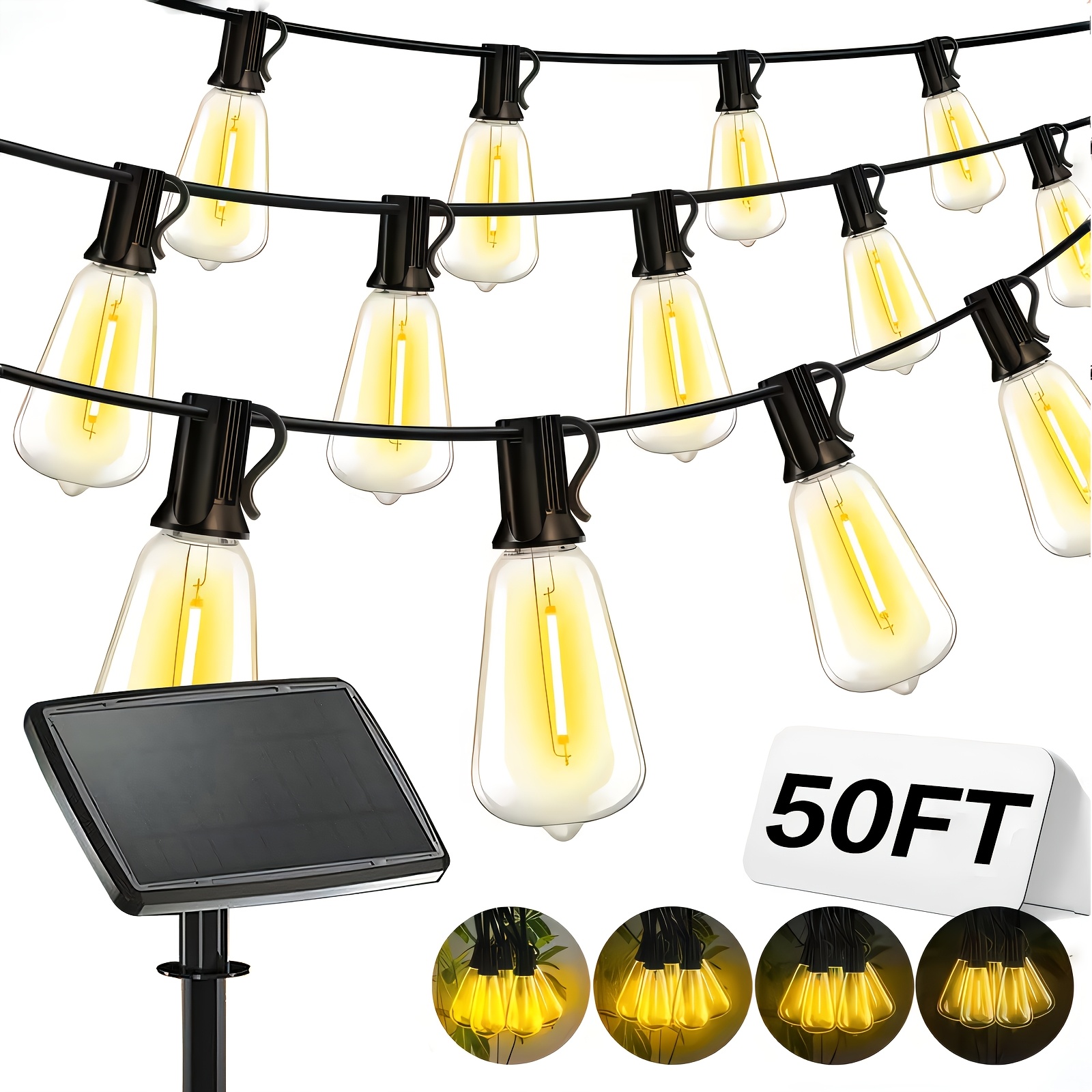Solar Lights Outdoor, 100ft Pa - Outdoor Lighting Halloween recensie en prijs
