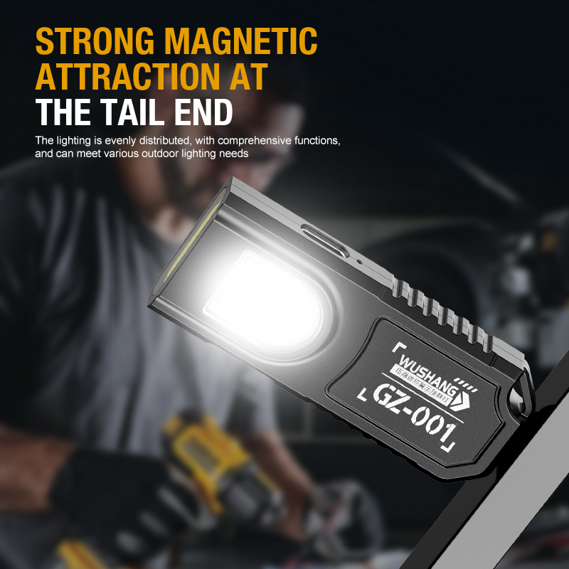 Portable Keychain LED COB Flas - Outdoor Lighting Landscape recensie en prijs