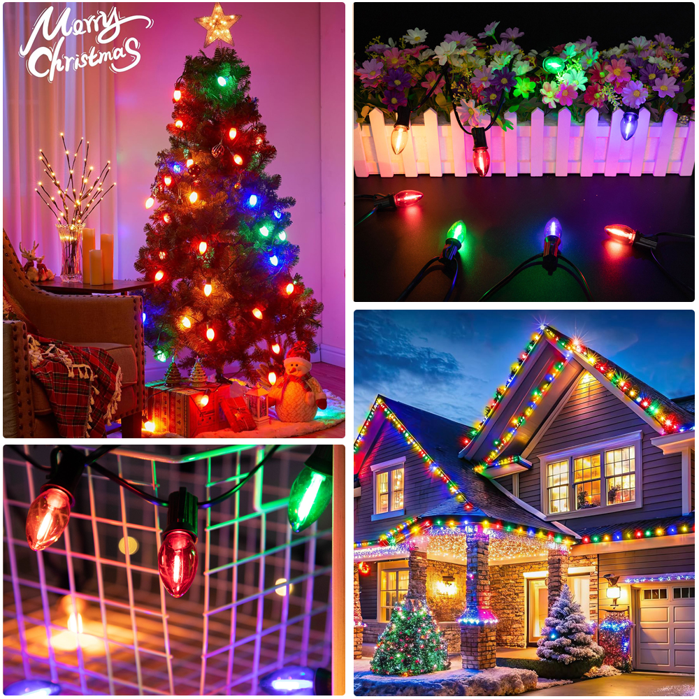 Plastics C7 Street Garland E12 - Outdoor Lighting Uk recensie en prijs