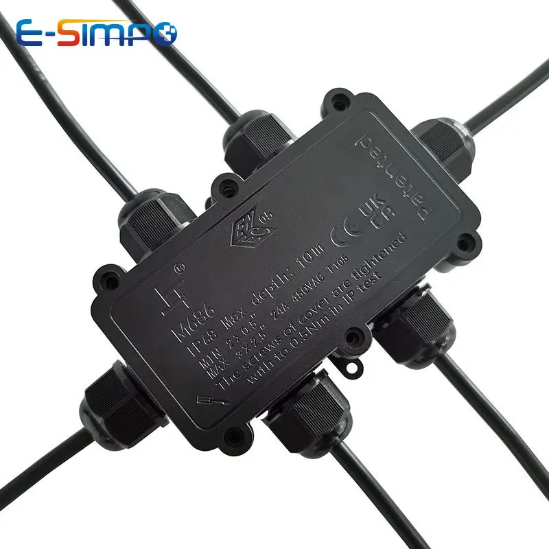 6Way 1IN5Out IP68 Underwater P - Outdoor Lighting Wire Connectors recensie en prijs