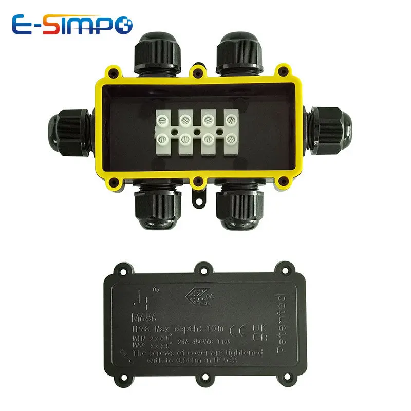 6Way 1IN5Out IP68 Underwater P - Outdoor Lighting Wire Connectors recensie en prijs