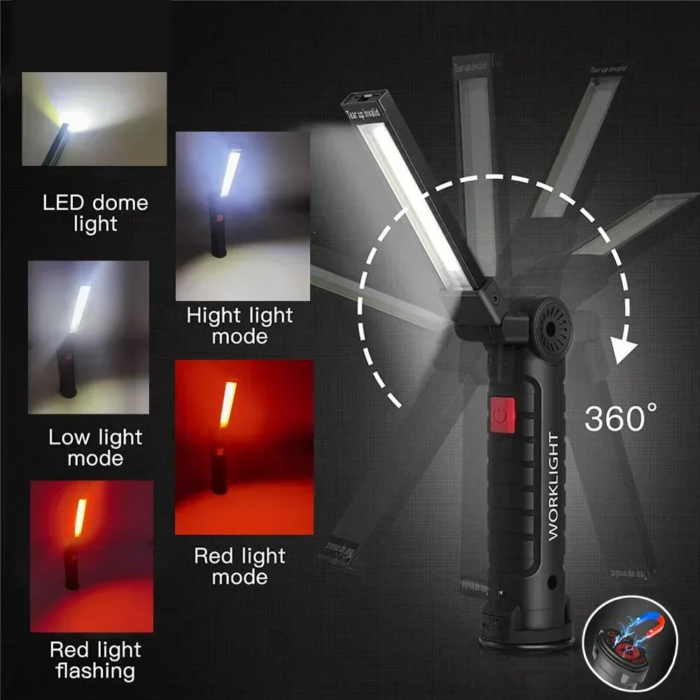 LED COB Flashlight USB Recharg - Outdoor Lighting Landscape recensie en prijs