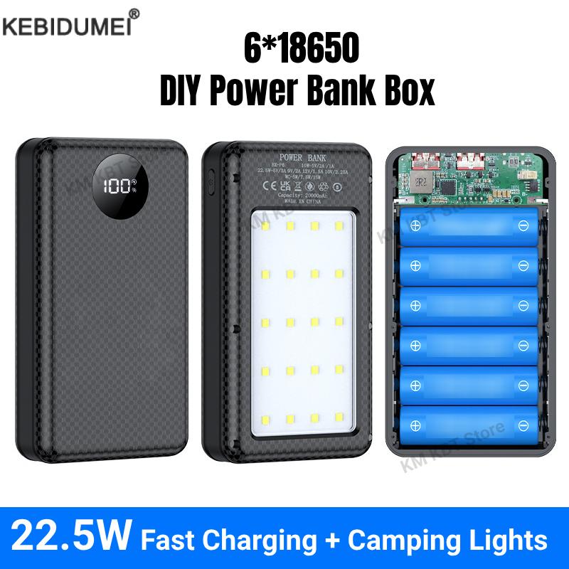18650 Battery Holder 22.5W Fas - Outdoor Lighting Battery Operated recensie en prijs