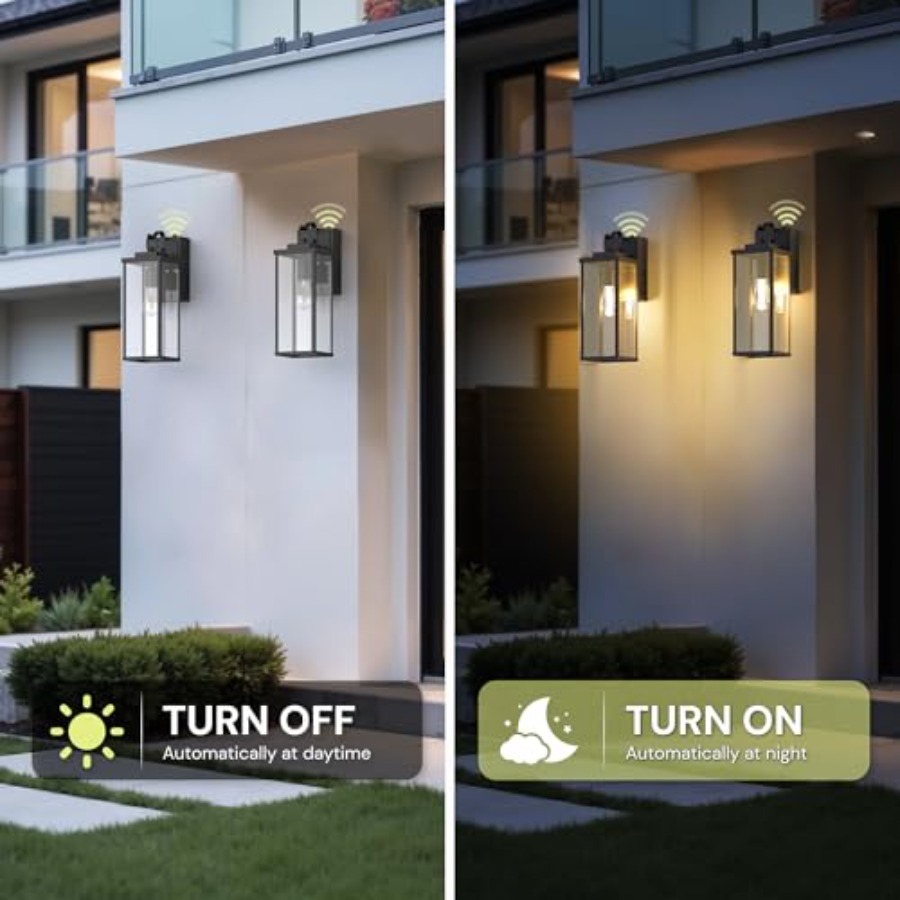 Upgraded Dusk to Dawn Outdoor  - Outdoor Lighting No Outlet recensie en prijs