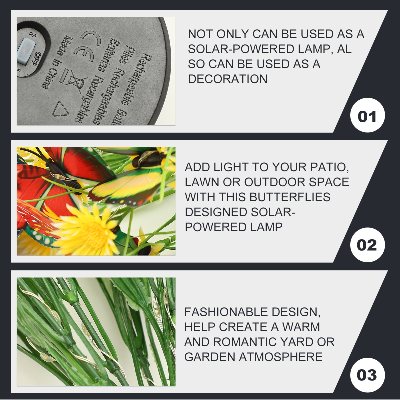Butterfly-shaped Garden Lights - Outdoor Lighting And Landscape recensie en prijs