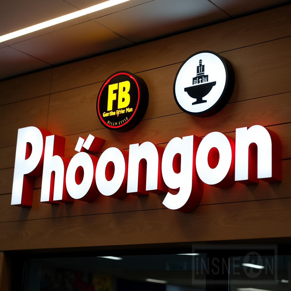 Custom Metal LED Sign Wall Log - Outdoor Lighting Wall recensie en prijs