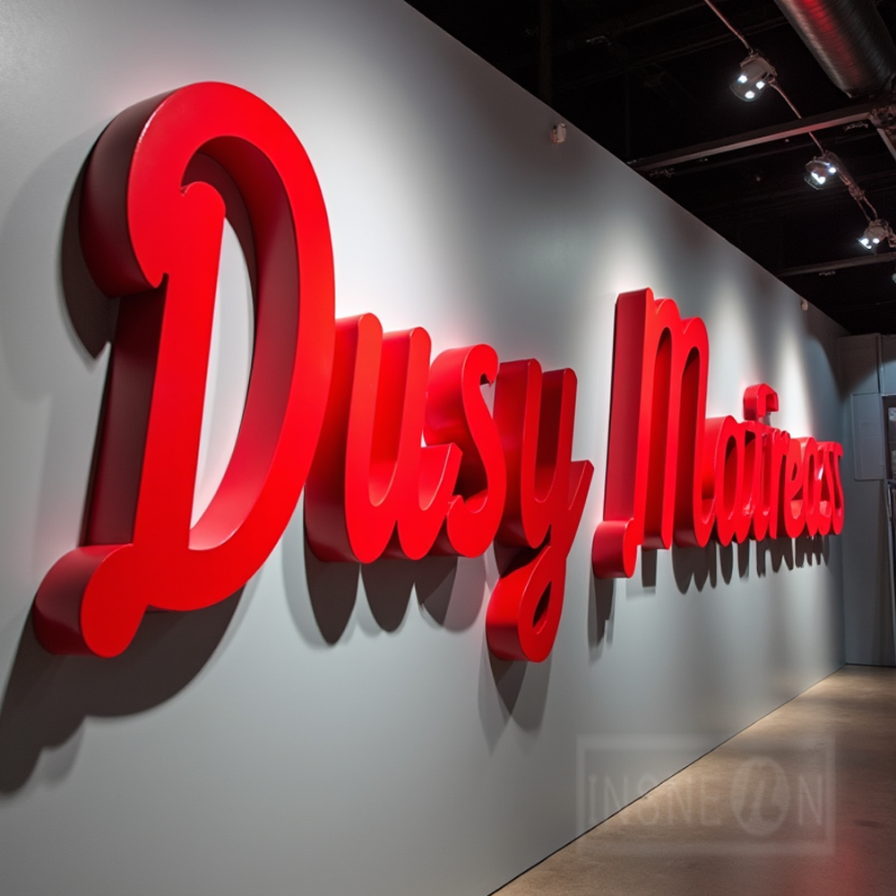 Custom Metal LED Sign Wall Log - Outdoor Lighting Wall recensie en prijs