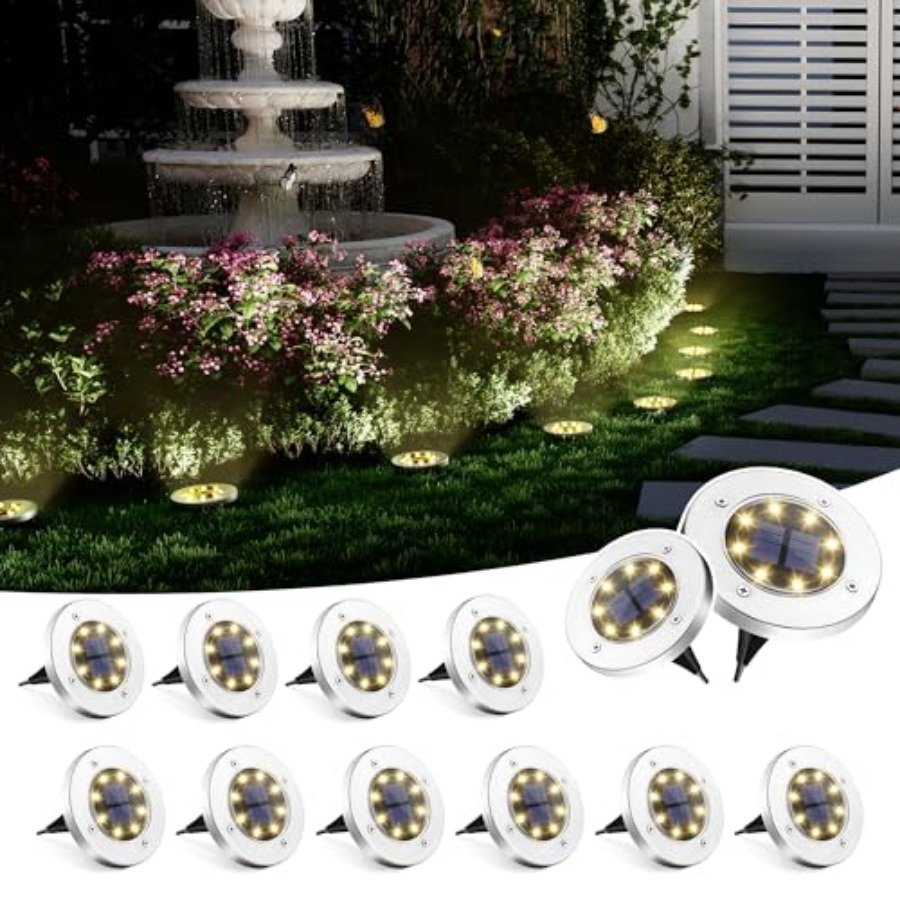 Solar Ground Lights Solar Ligh - Outdoor Lighting Landscape recensie en prijs