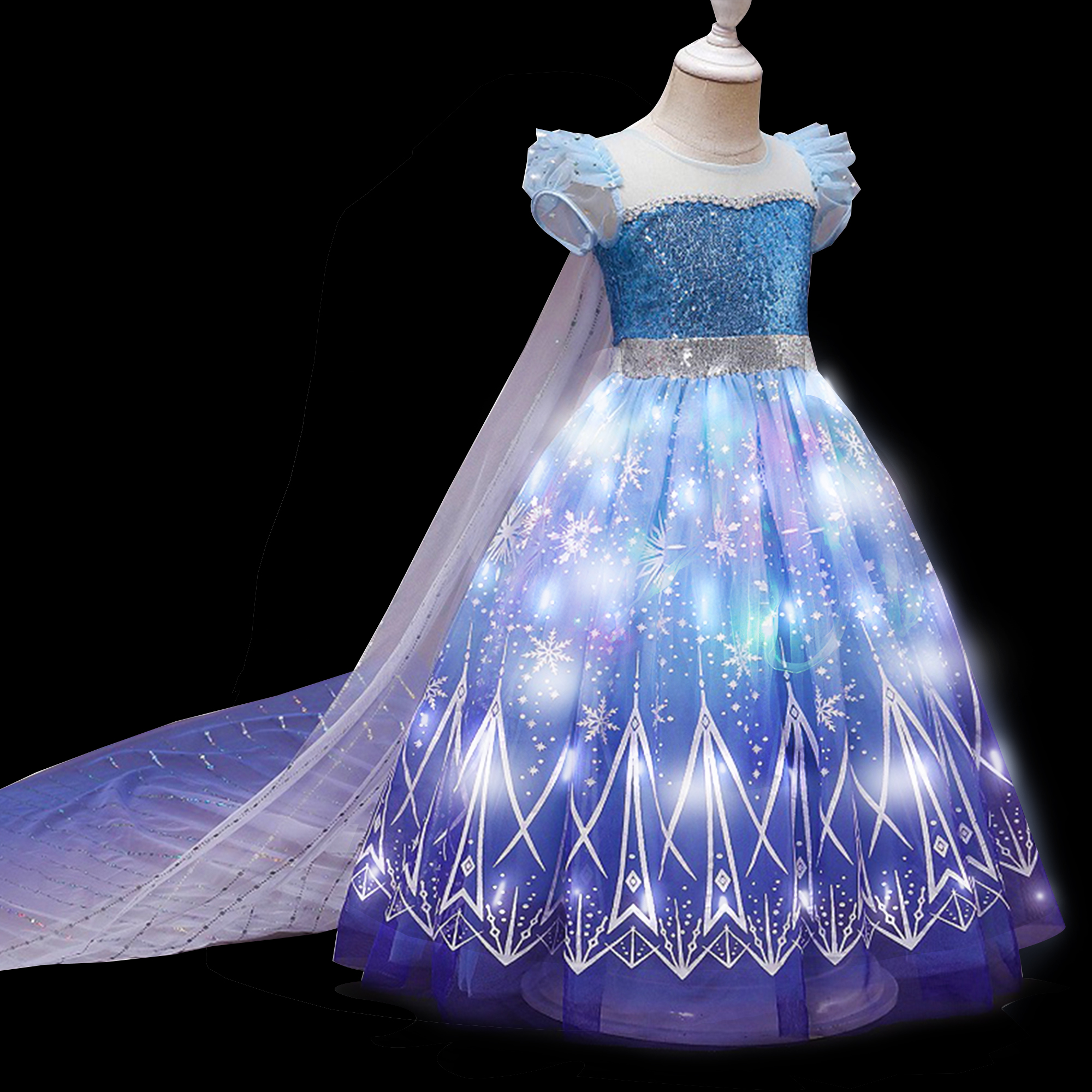 Kids Copslay Elsa LED Light Up - Outdoor Lighting Halloween recensie en prijs