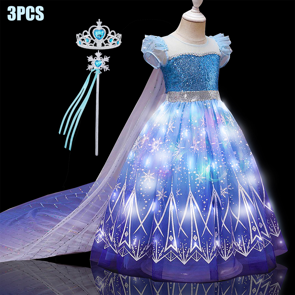 Kids Copslay Elsa LED Light Up - Outdoor Lighting Halloween recensie en prijs