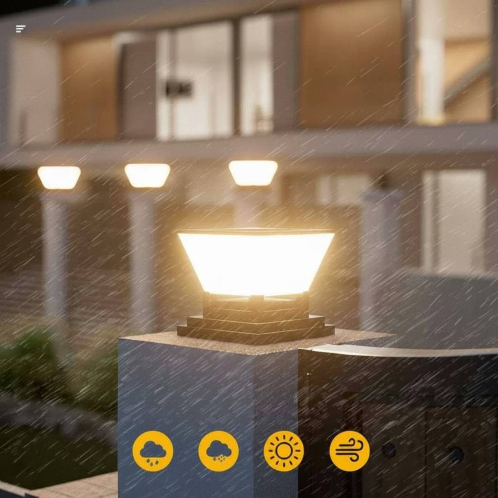 Solar Post Light Water Resista - Outdoor Lighting Install recensie en prijs