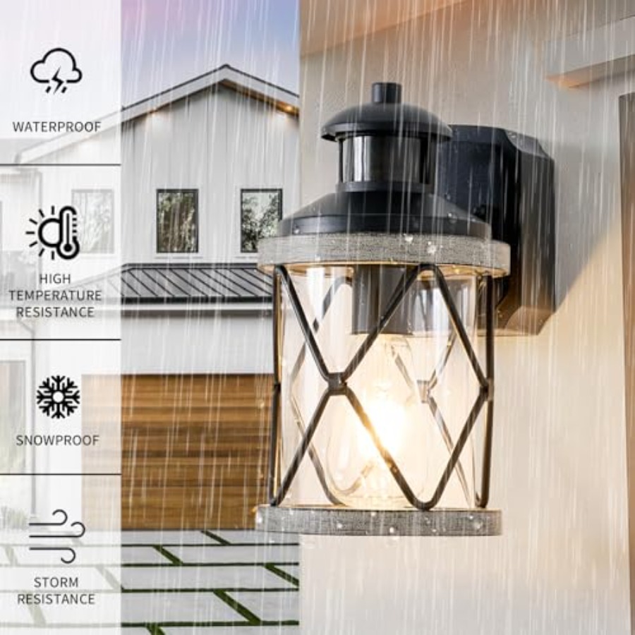 Dusk to Dawn Motion Sensor Out - Outdoor Lighting No Outlet recensie en prijs